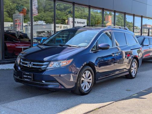 Obsidian Blue Pearl 2017 Honda Odyssey EX-L