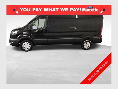 Agate Black Metallic 2026 Ford Transit-250 148 WB Medium Roof Cargo