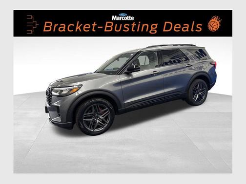 Gray 2026 Ford Explorer ST-Line