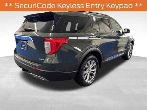 Forged Green Metallic 2022 Ford Explorer XLT