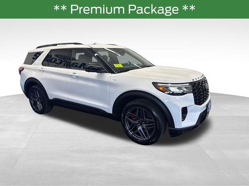 White 2026 Ford Explorer ST-Line