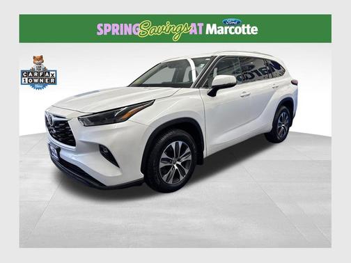 Wind Chill Pearl 2022 Toyota Highlander XLE