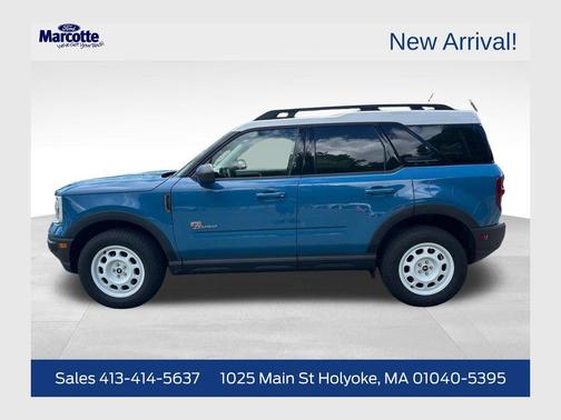 Blue 2023 Ford Bronco Sport Heritage Limited