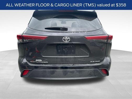 Midnight Black Metallic 2023 Toyota Highlander XLE