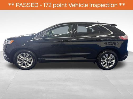 Agate Black Metallic 2023 Ford Edge Titanium
