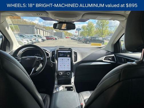 Silver Metallic 2022 Ford Edge SEL