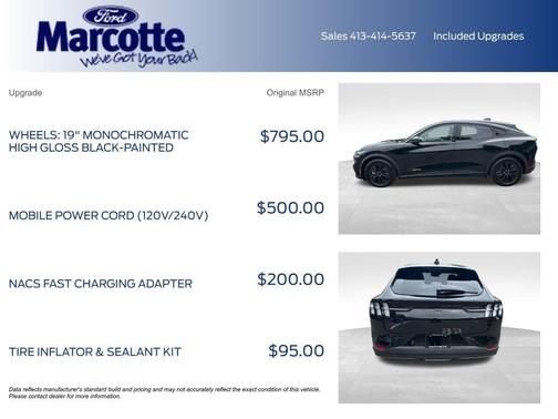 Shadow Black 2025 Ford Mustang Mach-E Select