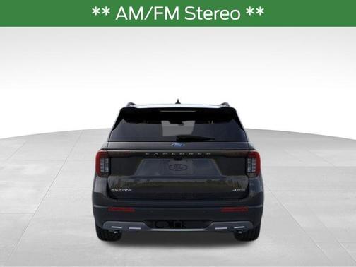 Agate Black Metallic 2026 Ford Explorer Active