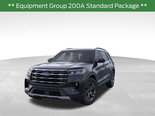 Agate Black Metallic 2026 Ford Explorer Active