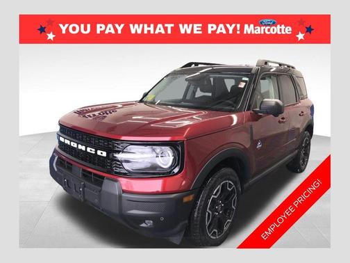 Ruby Red Metallic Tinted Clearcoat 2025 Ford Bronco Sport Outer Banks