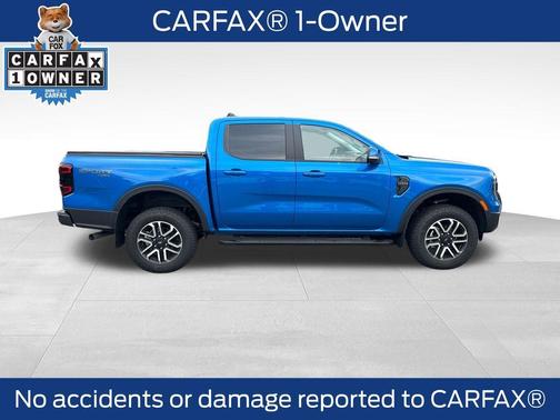 Blue Metallic 2025 Ford Ranger Lariat