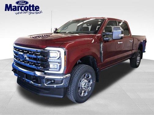 Ruby Red Metallic Tinted Clearcoat 2026 Ford F-350 Lariat Super Duty Truck