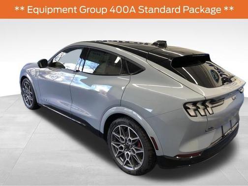 Glacier Gray Metallic 2025 Ford Mustang Mach-E GT