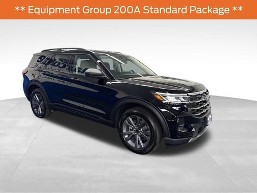 Agate Black Metallic 2026 Ford Explorer Active