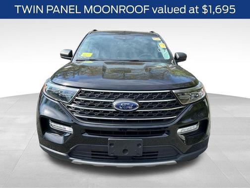 Black Metallic 2022 Ford Explorer XLT