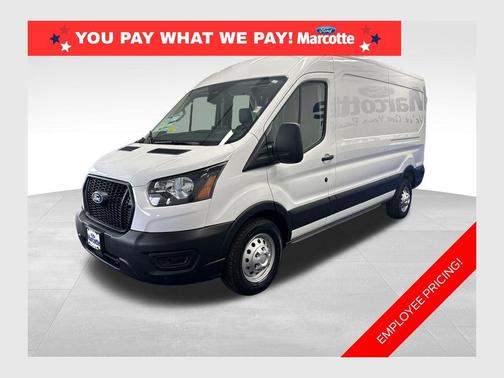 Oxford White 2026 Ford Transit-250 148 WB Medium Roof Cargo