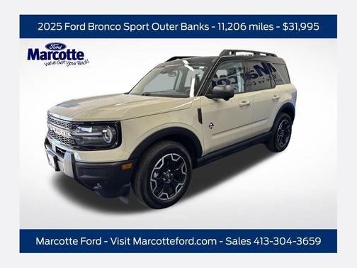 Desert Sand 2025 Ford Bronco Sport Outer Banks