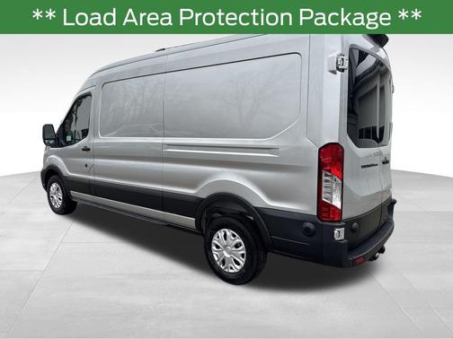 Ingot Silver Metallic 2026 Ford Transit-350 148 WB Medium Roof Cargo