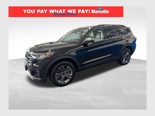 Agate Black Metallic 2026 Ford Explorer Active