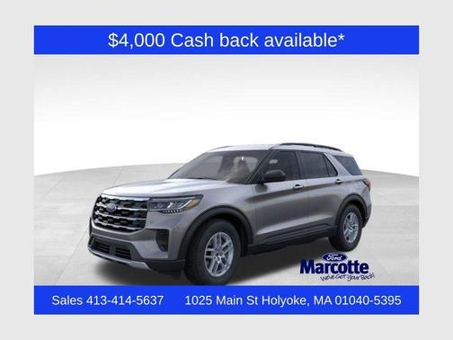 Gray Metallic 2026 Ford Explorer Active