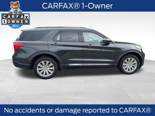 Green Metallic 2023 Ford Explorer Limited