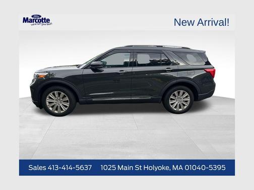 Green Metallic 2023 Ford Explorer Limited