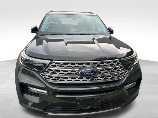 Green Metallic 2023 Ford Explorer Limited
