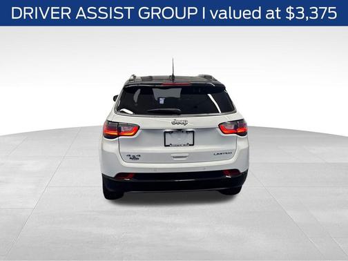 Bright White Clearcoat 2023 Jeep Compass Limited