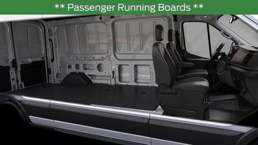 Oxford White 2025 Ford Transit-250 148 WB Medium Roof Cargo