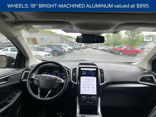 Black Metallic 2022 Ford Edge SEL