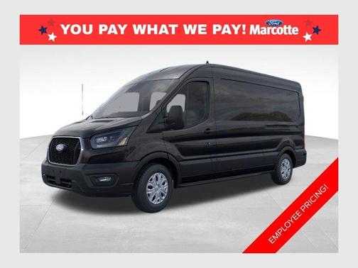 Agate Black Metallic 2026 Ford Transit-250 148 WB Medium Roof Cargo