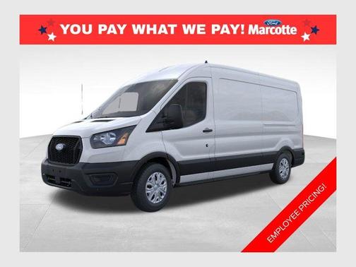 Oxford White 2026 Ford Transit-250 148 WB Medium Roof Cargo
