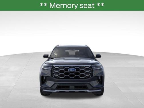 Black Metallic 2026 Ford Explorer Platinum