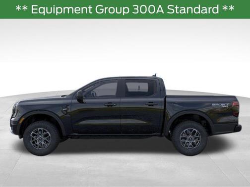 Shadow Black 2026 Ford Ranger XLT