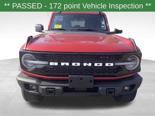Hot Pepper Red Metallic Tinted Clearcoat 2023 Ford Bronco Wildtrak