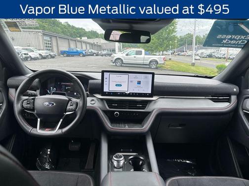 Vapor Blue 2025 Ford Explorer ST