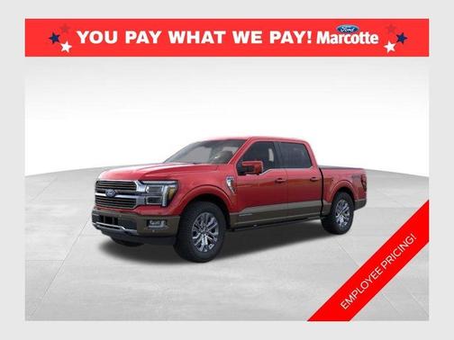 Ruby Red Metallic Tinted Clearcoat 2026 Ford F-150 King Ranch Truck