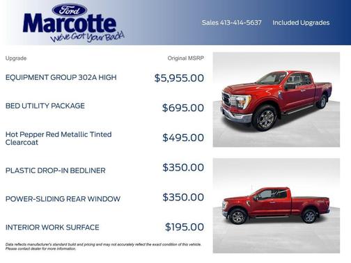 Chili Pepper Red 2023 Ford F-150 XLT