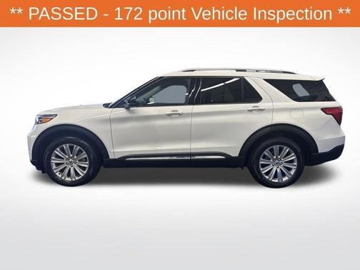 White 2021 Ford Explorer Limited