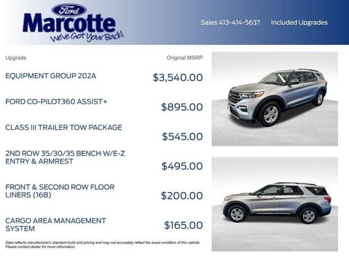 Silver Metallic 2021 Ford Explorer XLT