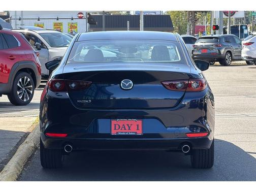 Deep Crystal Blue Mica 2026 Mazda Mazda3 FWD w/Preferred Package