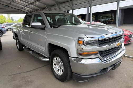 Silver Ice Metallic 2018 Chevrolet Silverado 1500 1LT