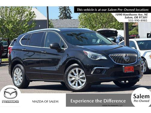 Ebony Twilight Metallic 2017 Buick Envision Essence