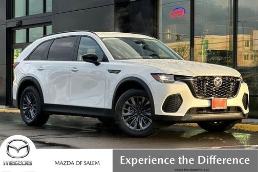 Rhodium White Premium 2026 Mazda CX-70 PHEV SC