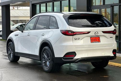 Rhodium White Premium 2026 Mazda CX-70 PHEV SC