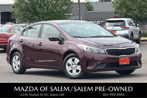 Garnet Red 2018 Kia Forte LX