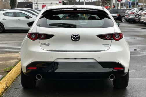 Snowflake White Pearl Mica 2026 Mazda Mazda3 2.5 Turbo AWD