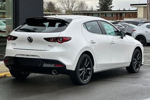 Snowflake White Pearl Mica 2026 Mazda Mazda3 2.5 Turbo AWD
