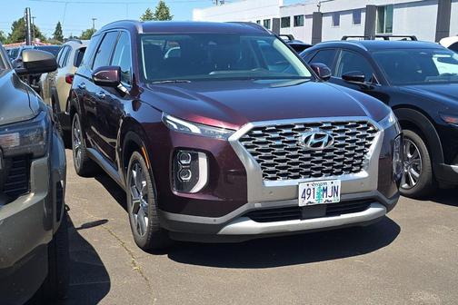 Sierra Burgundy 2020 Hyundai PALISADE SEL