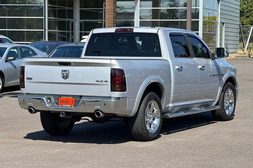 Bright Silver Metallic 2011 Dodge Ram 1500 Laramie